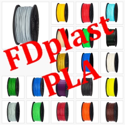 FDplast PLA пластик для 3d печати 1.75мм 1,0кг